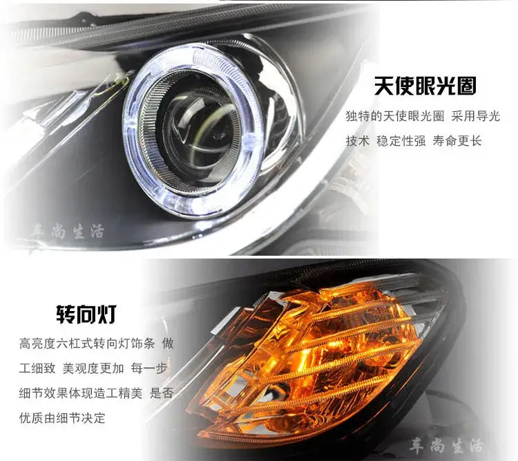 Car Styling Head lamp light for Toyota Mark X Headlights