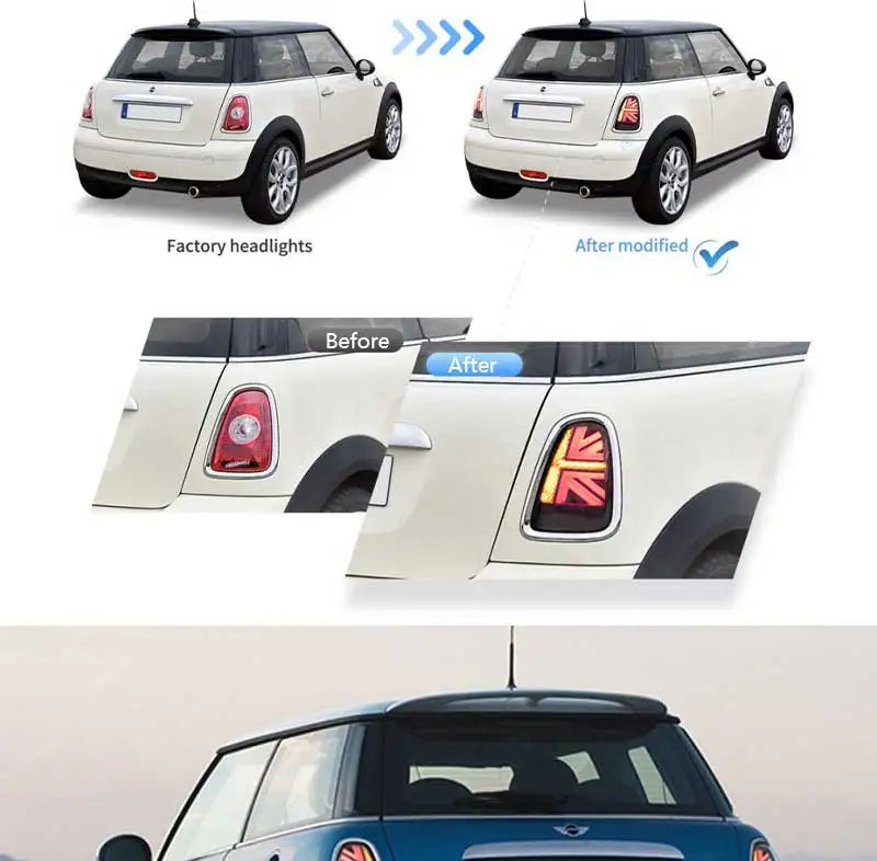 Car LED Tail Lights for Mini Cooper R56 R57 R58 R59