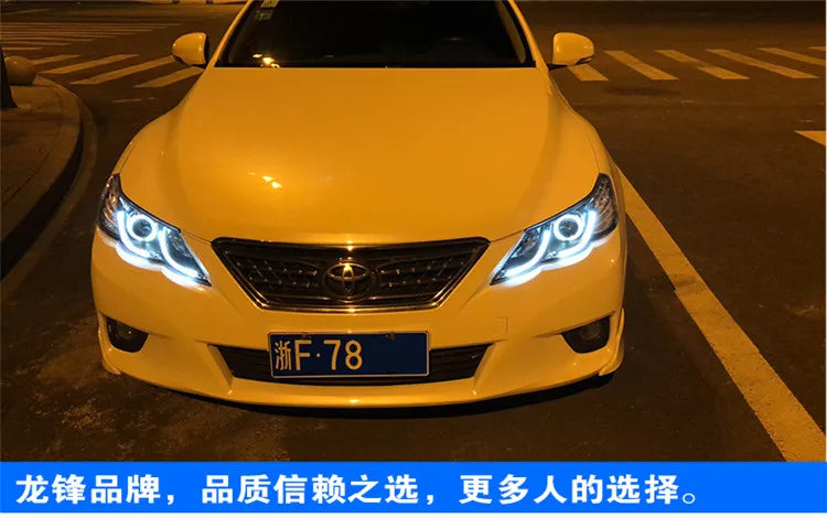 Car Styling Head lamp light for Toyota Mark X Headlights