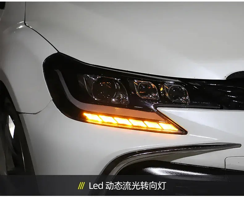 Car Styling Head lamp light for Toyota Mark X Headlights