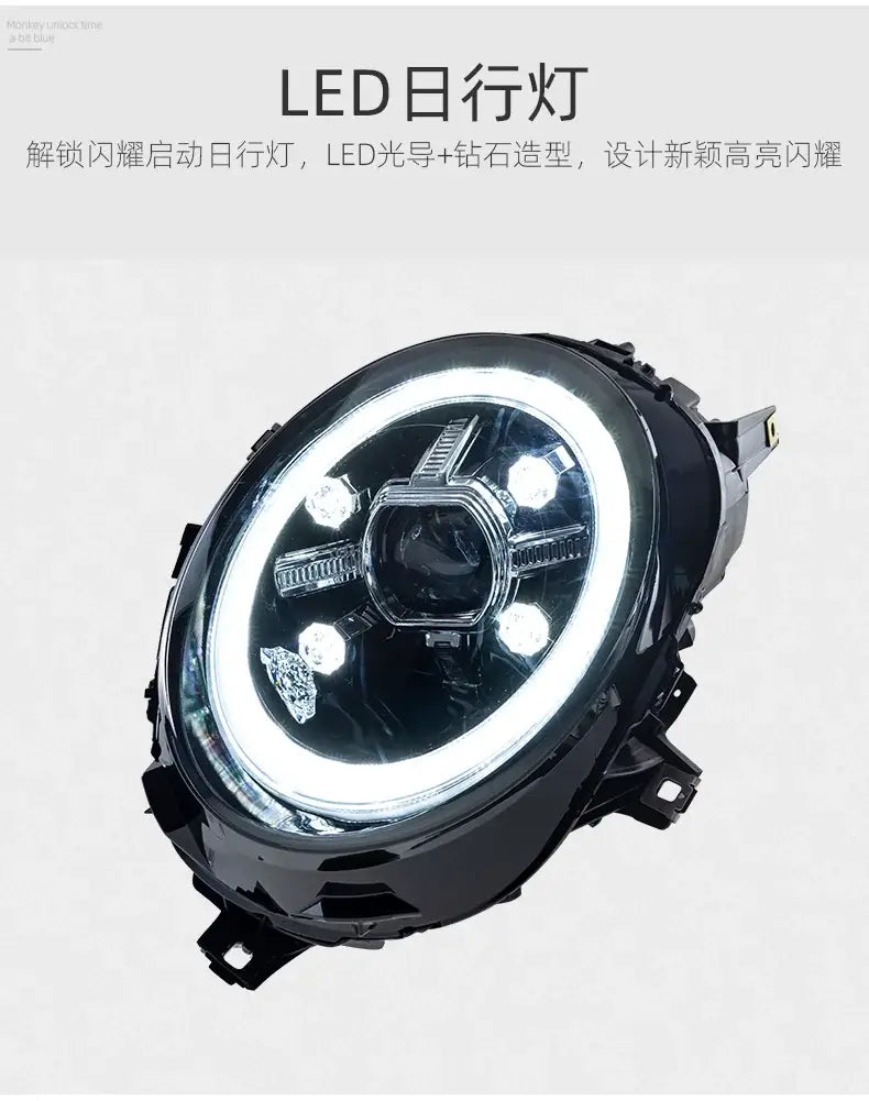 Head lamp light MINI F55 Headlights 2014-2019 F54 F57 F56