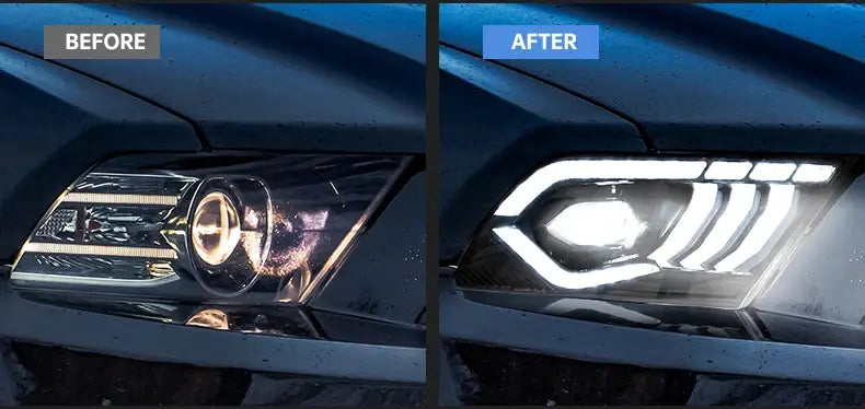 Car Head Light LED Headlamp for Ford MUSTANG 2010-2014 Full