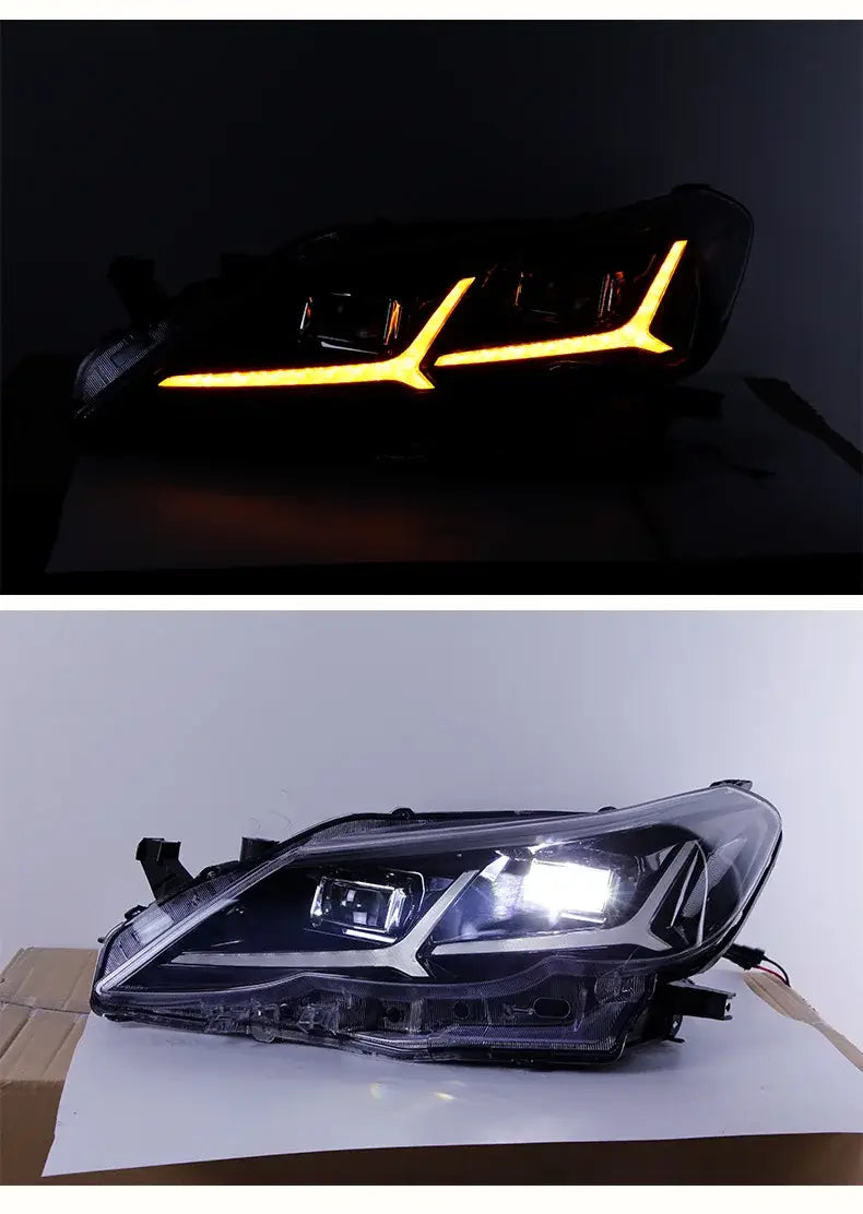 Toyota Mark X Headlights 2010-2012 Reiz LED Headlight LED