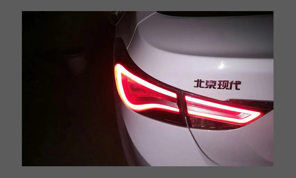 Hyundai Elantra Tail Lights 2011-2016 LED Tail lamp light