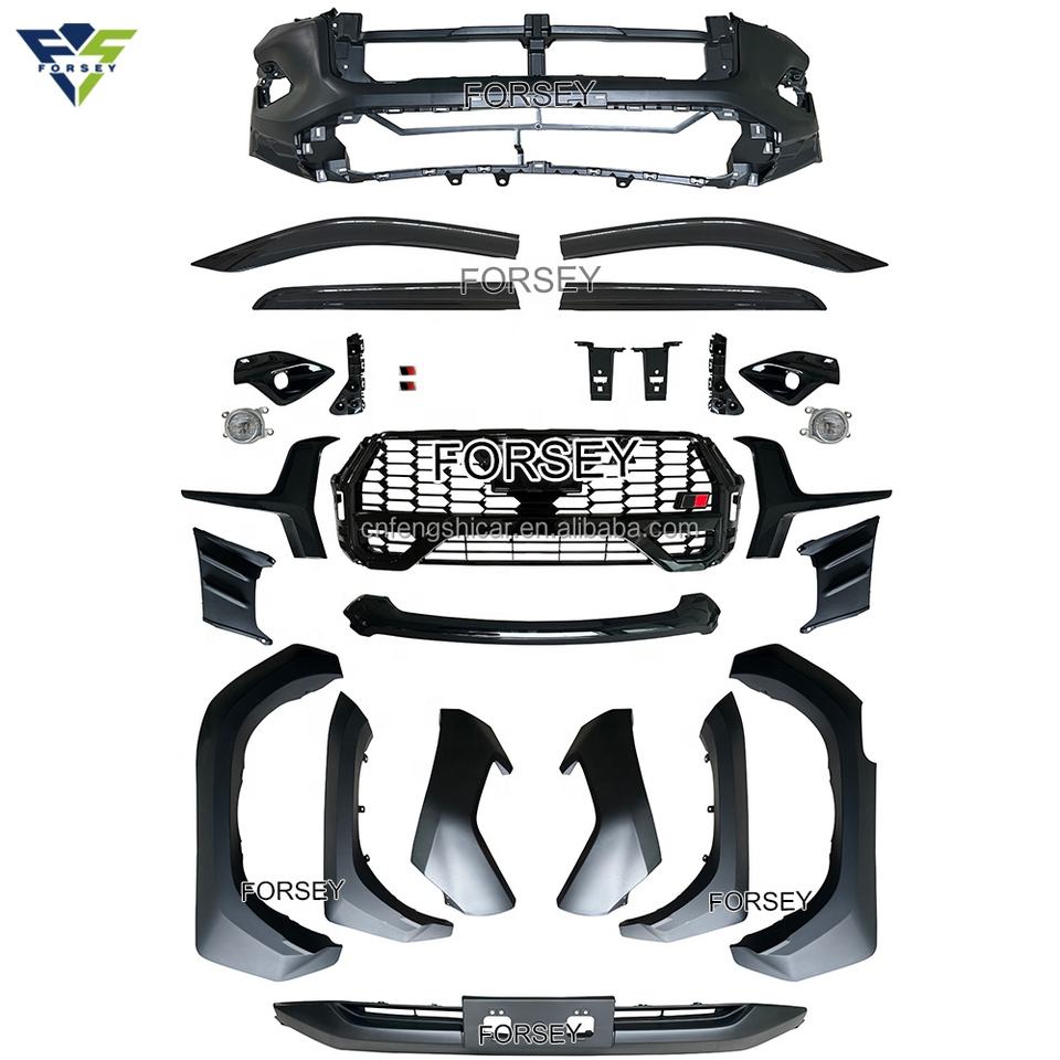 GR Sport Conversion Car Bumper 2023 for Hilux Revo Rocco 2016-2020 Upgrade to Hilux Body Kit GR Sport 2023 - CAR CRAFT INDIA