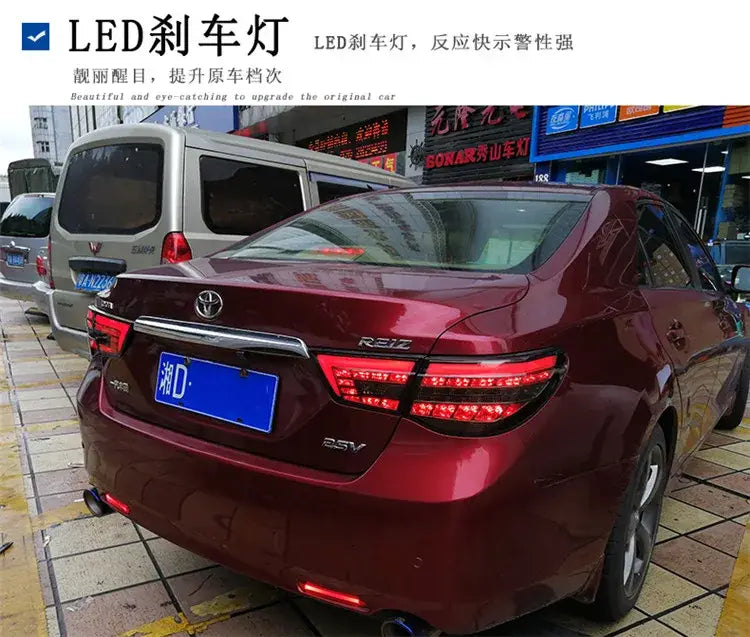 Toyota Mark X Tail Lights 2010-2012 Reiz LED Tail Light DRL