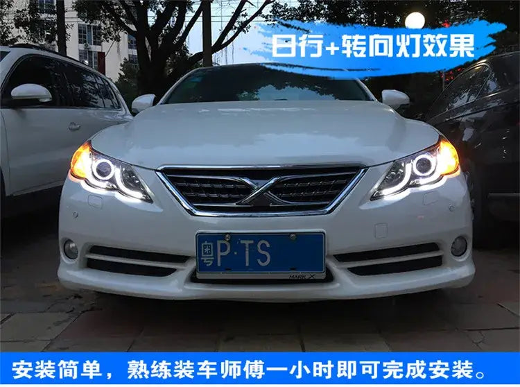 Car Styling Head lamp light for Toyota Mark X Headlights