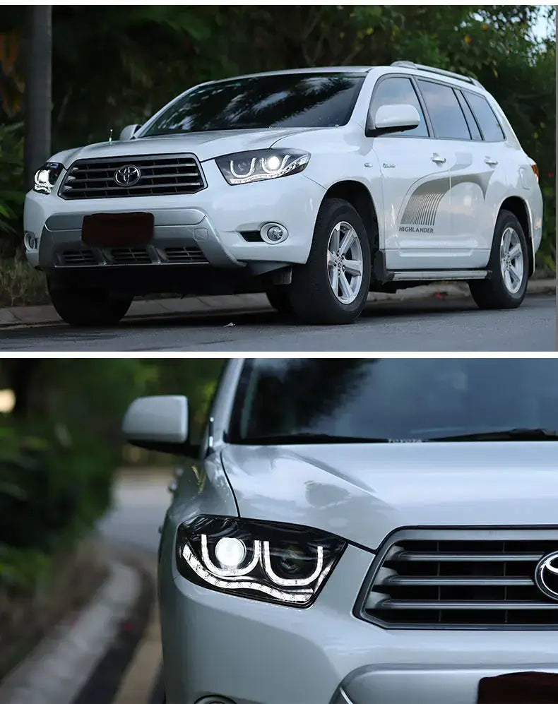 Car Styling Headlamp light for Highlander Headlights