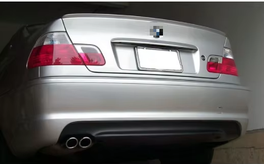 M-Tech M-sport Style Rear Bumper  for BMW E46 3 Series Sedan - CAR CRAFT INDIA