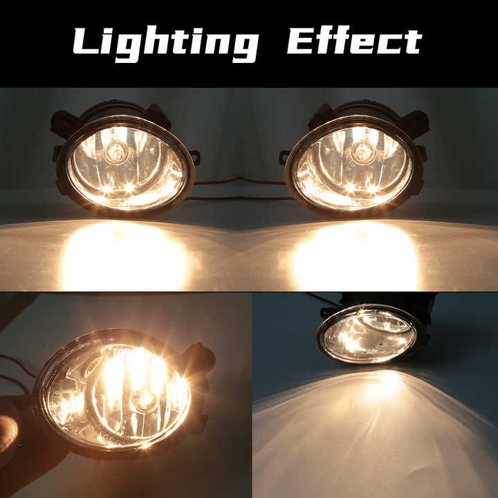 For BMW E39 M5 2001 2002 2003 E46 3 Series M3 2002 2003 2004 2005 2006 Fog Lights Headlight Front Driving Lamp Halogen LED Bulbs - CAR CRAFT INDIA