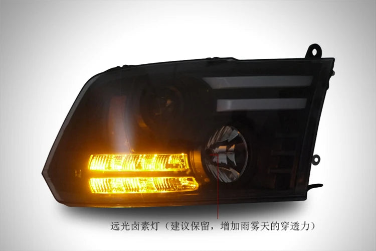 Car Styling Head lamp light for Dodge Ram Headlight