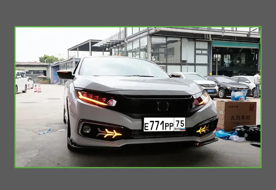 Honda Civic Headlights 2016-2019 New Civic LED Headlight LED