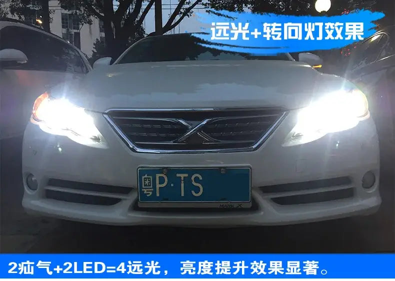 Car Styling Head lamp light for Toyota Mark X Headlights