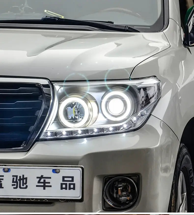 Car Styling Head lamp light for Toyota Land Cruiser