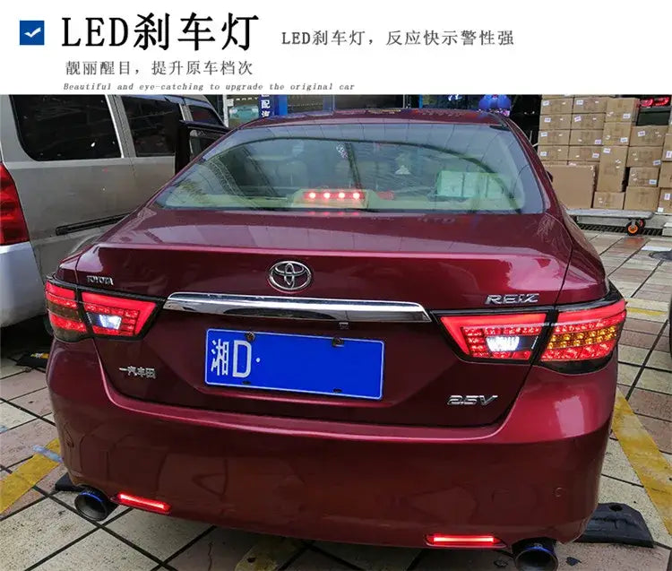 Toyota Mark X Tail Lights 2010-2012 Reiz LED Tail Light DRL