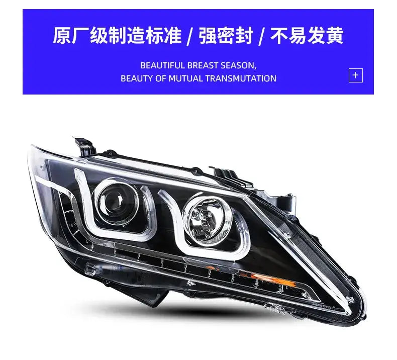 Toyota Camry V50 LED Headlight 2012-2014 Camry LED DRL Hid