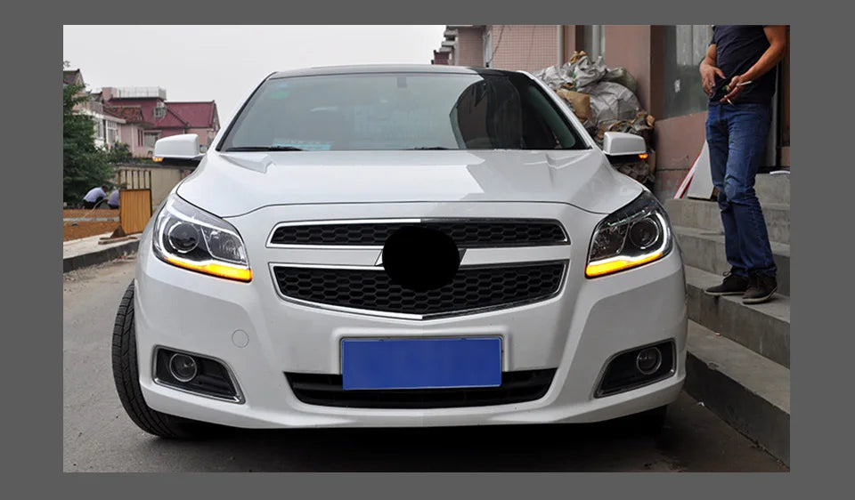 Car Styling Head lamp light for Chevrolet Malibu Headlights