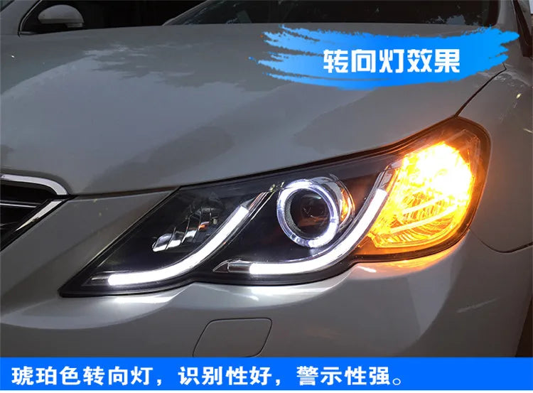 Car Styling Head lamp light for Toyota Mark X Headlights