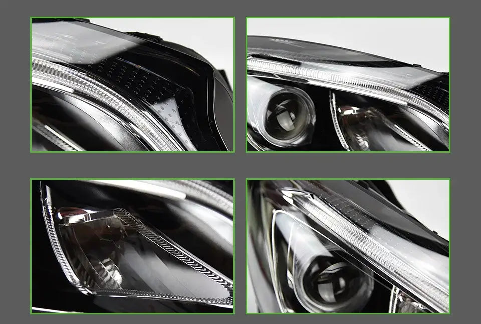 Car Styling Head lamp light for Benz GLA Headlights