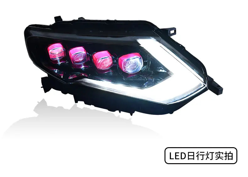 Car Styling Head lamp light for Nissan X-Trail Headlights