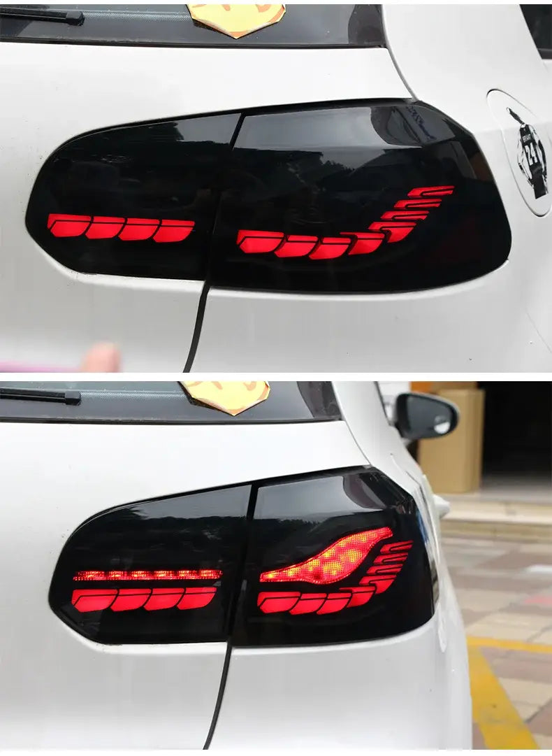 Golf 6 Tail Lights 2009-2012 Golf6 R20 LED Tail lamp light