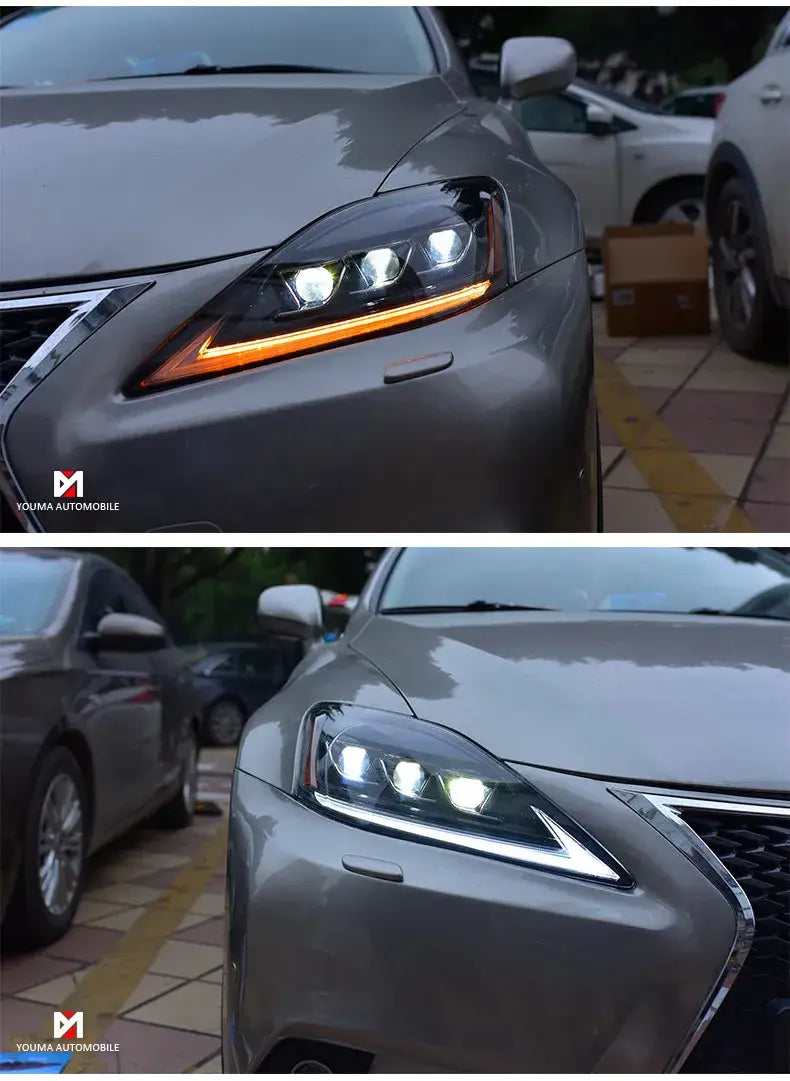 Car Styling Head lamp light for Lexus IS250 Headlights