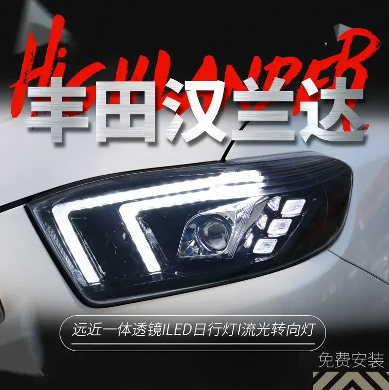 Highlander Headlights 2007-2011 Highlander LED Headlight