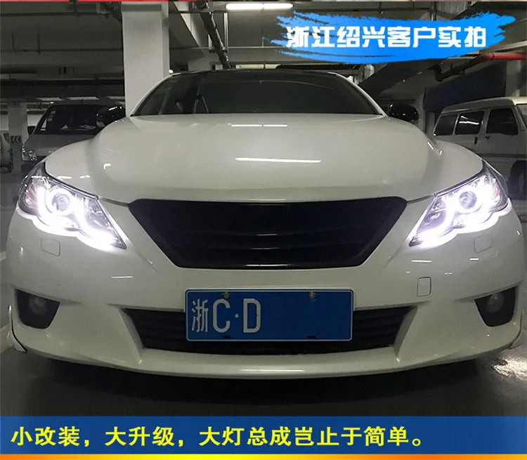 Car Styling Head lamp light for Toyota Mark X Headlights