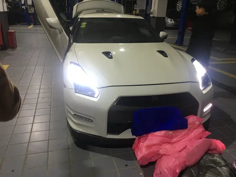 Car Styling Head lamp light for Nissan GT-R Headlights