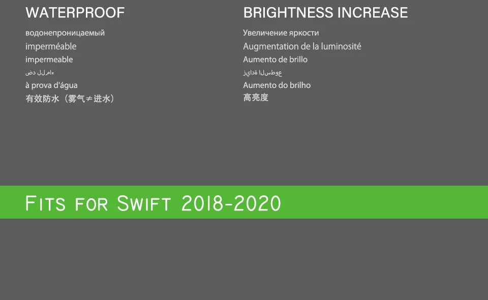 Suzuki Swift Tail Light 2017-2019 Swift Sport LED Tail lamp