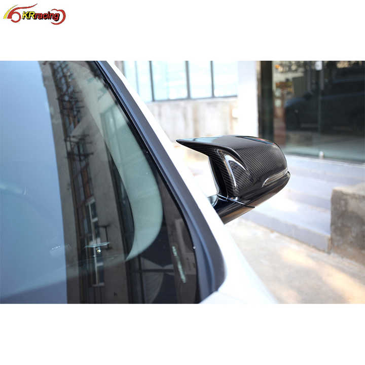 M Look Dry Carbon Fiber Mirror Cover for BMW F39/F48/F49/F52/G29/F40/Supra/F44/I3 Side Mirror Cover