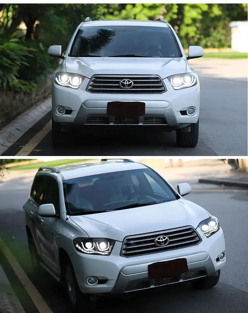 Car Styling Headlamp light for Highlander Headlights