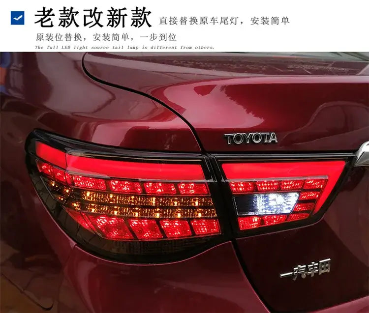 Toyota Mark X Tail Lights 2010-2012 Reiz LED Tail Light DRL