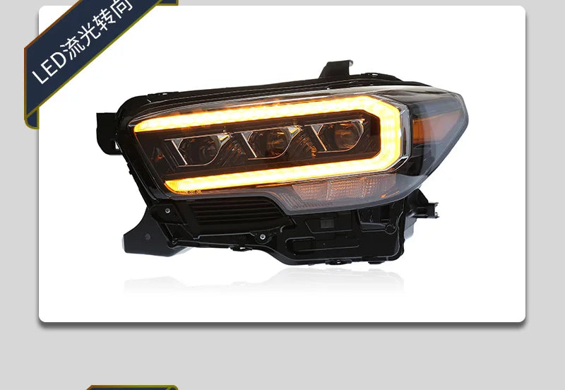 Toyota Tacoma Headlights 2015-2020 Tacoma LED Headlight DRL