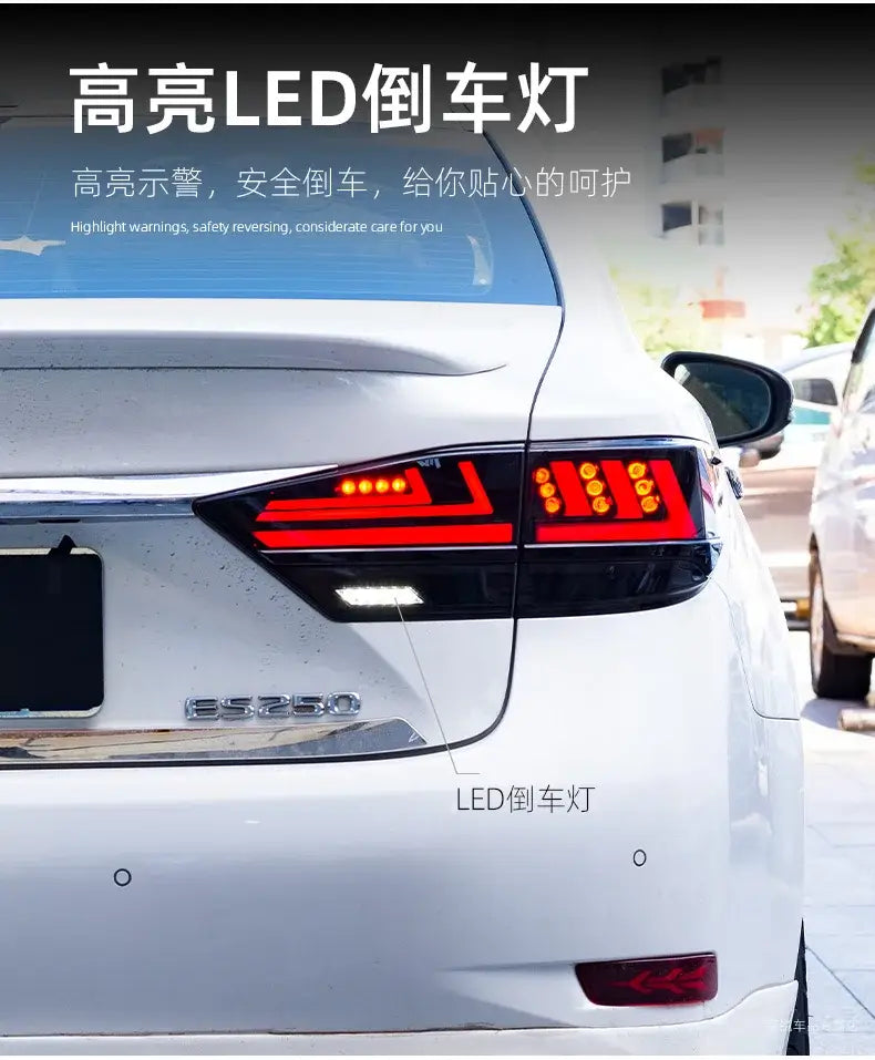 Car Styling Tail lamp light for Lexus ES250 Tail Lights