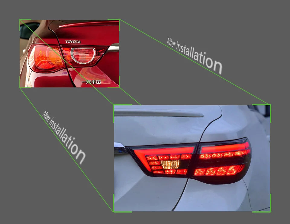 Toyota Mark X Tail Lights 2010-2012 Reiz LED Tail Light DRL