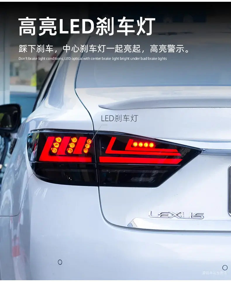 Car Styling Tail lamp light for Lexus ES250 Tail Lights