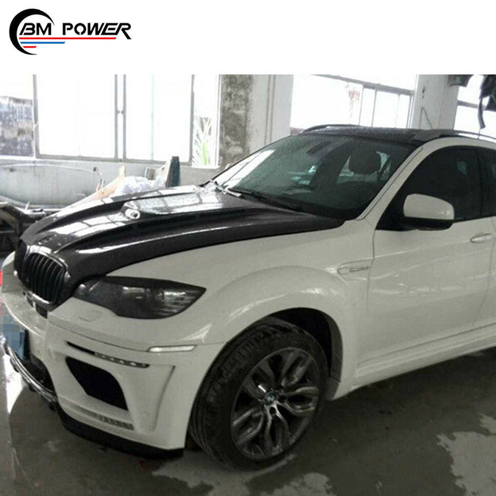 X6 Series E71 HM Style Body Kit 15-16 Year Full Body PP Material Front Bumper Rear Diffuser Fender Flares Side Skirt All New - CAR CRAFT INDIA