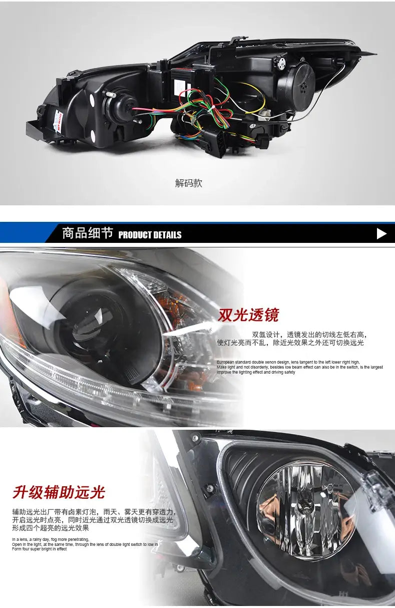 Car Styling Head lamp light for Lexus GS350 Headlights