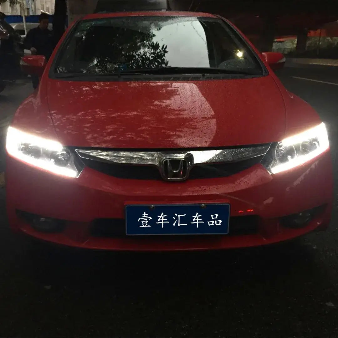 Car Styling Head lamp light for Honda Civic Headlights