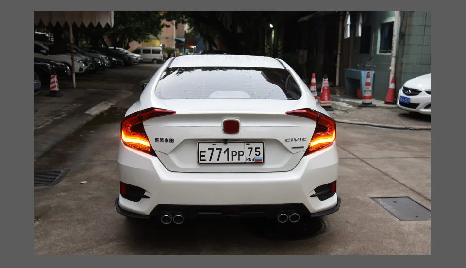 Car Styling Tail lamp light for Civic Tail Lights 2017-2020