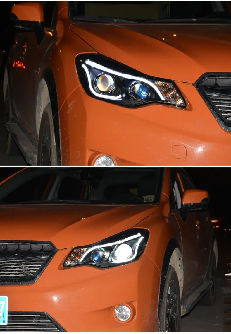 Car Styling Head lamp light for XV Headlights 2011-2015