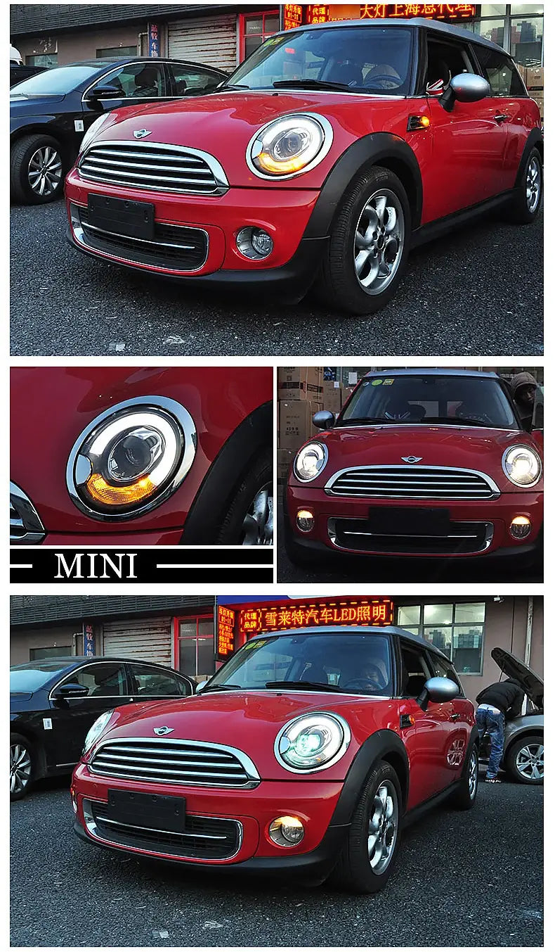 Car Styling Head lamp light for MINI R55 R56 Headlights