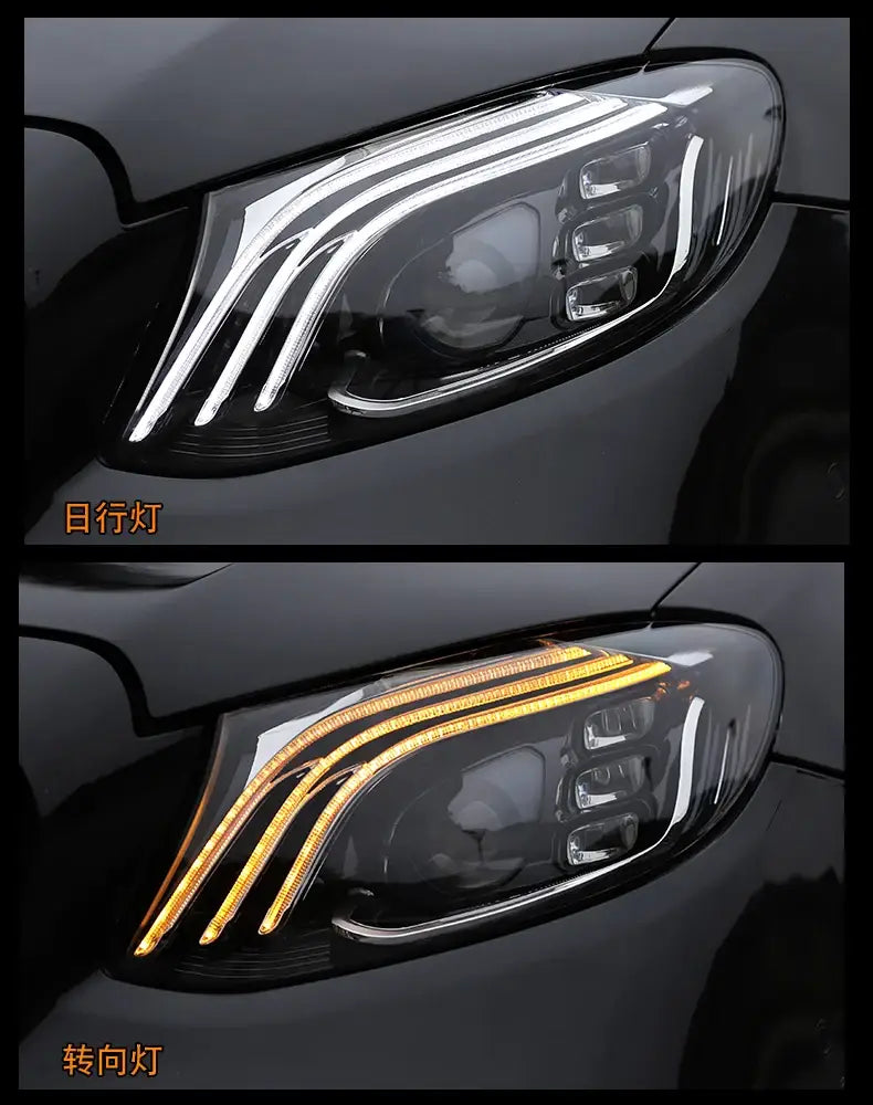 Car Styling Head lamp light for BENZ W213 Headlights