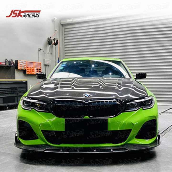 JSK STYLE CARBON FIBER HOOD BONNET for 2019-2021 BMW 3 SERIES G20