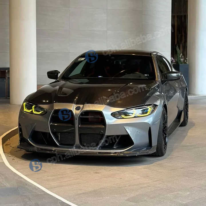 Vehicle Accessories Dry Carbon Fiber Engine Hood Bonnet Cover for BMW 4 Series M3 G80 M4 G82