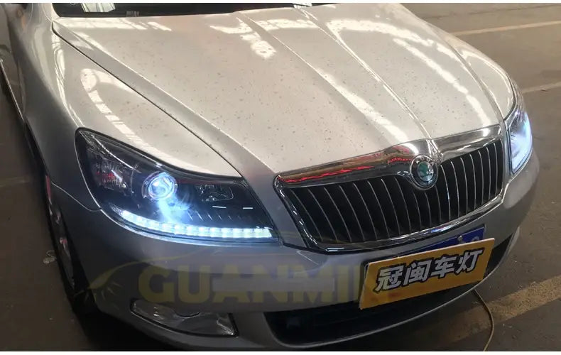 Car Styling Head lamp light for Skoda Octavia Headlights