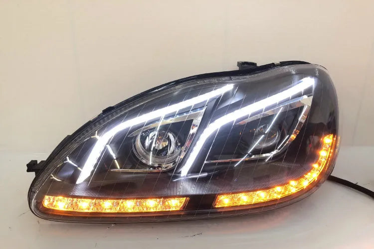 Car Styling Head lamp light for BENZ W220 LED Headlight