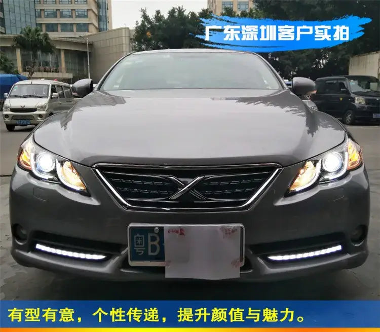 Car Styling Head lamp light for Toyota Mark X Headlights