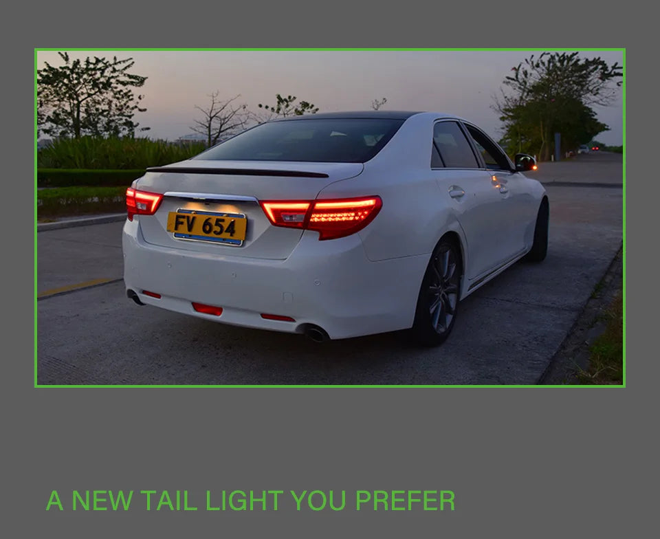 Toyota Mark X Tail Lights 2013-2019 Reiz LED Tail lamp light